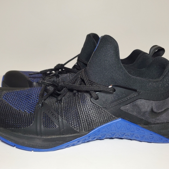 metcon flyknit 3 black blue